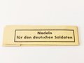 Soldaten Nadelbrief