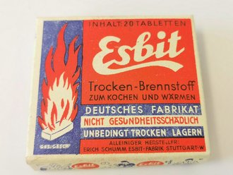 20 Tabletten Esbit Trocken Brennstoff in der originalen...