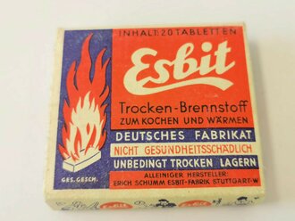 20 Tabletten Esbit Trocken Brennstoff in der originalen...