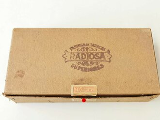 50 Zigarren "Radiosa" in der originalen Umverpackung, Steuerbanderole mit Adler und Hakenkreuz