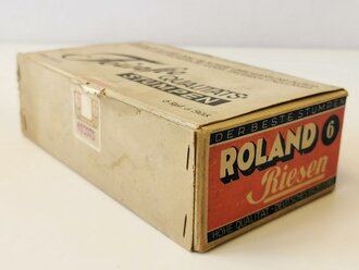 1 x Schachtel Stumpen "Roland Riesen" ungeöffnet aus der originalen Umverpackung.