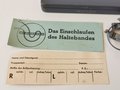 Maskenbrille Wehrmacht, Kompletter Satz in Dose, nicht ausgegeben aus altem Bestand