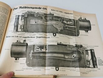 Waffen- und Schiesstechnischer Leitfaden für die Ordnungspolizei. Stark bebildert, guter Zustand, leider die beiden Vorsatzblätter entfernt.