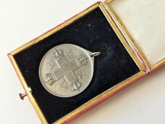 Preußen, Rot Kreuz Medaille 3.Klasse aus Eisen, im Etui