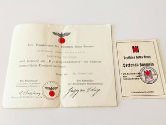 Deutsches Rotes Kreuz, Personal Ausweis und...