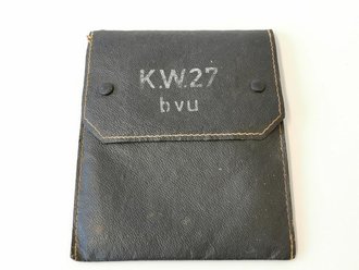 Tasche für Kartenwinkelmesser 27 aus schwarzem Ersatzmaterial