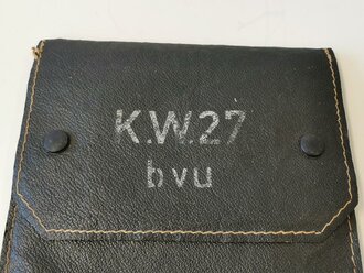 Tasche für Kartenwinkelmesser 27 aus schwarzem...