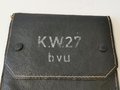 Tasche für Kartenwinkelmesser 27 aus schwarzem Ersatzmaterial