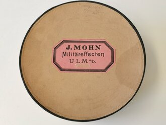 Kaiserreich, Mützenschachtel der Firma " J.Mohn...