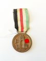 Deutsch-Italienische Feldzugsmedaille in bronze am Band