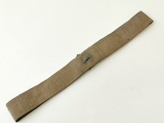 1.Weltkrieg, feldgraues Mützenverdeckband, getragenes Stück