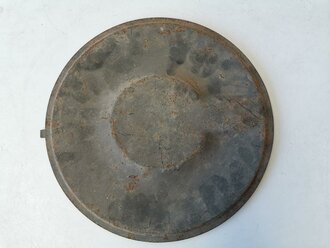 Deckel für Einsatz von Versorgungs Abwurfbehälter der Luftwaffe. Originallack