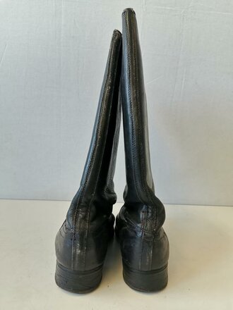 Paar Stiefel für Offiziere , getragenes Paar, Sohlenlänge 31cm