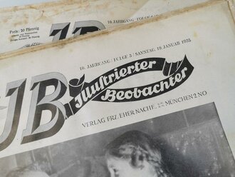 22 Ausgaben " Illustrierter Beobachter"  Nicht auf Vollständigkeit und Zustand überprüft