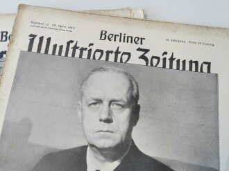 20 Ausgaben " Berliner Illustrierte Zeitung"  Nicht auf Vollständigkeit und Zustand überprüft