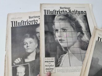 20 Ausgaben " Berliner Illustrierte Zeitung"  Nicht auf Vollständigkeit und Zustand überprüft