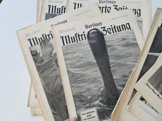 24 Ausgaben " Berliner Illustrierte Zeitung"  Nicht auf Vollständigkeit und Zustand überprüft