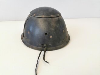 British 1942 dated Tanker First Pattern Crash Helmet RTR / RAC