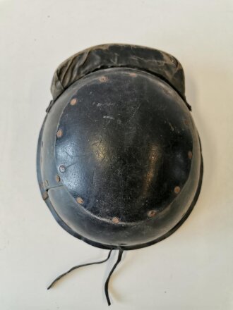 British 1942 dated Tanker First Pattern Crash Helmet RTR / RAC