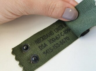 U.S. M1 Helmet liner Neckband dated 1967