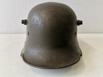 1.Weltkrieg Stahlhelm, original lackiert