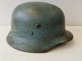 Ungarn, Stahlhelm 2. Weltkrieg M38, Originallack, zusammengehöriges Stück