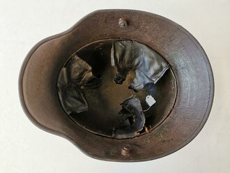 1.Weltkrieg Stahlhelm Modell 1916,  original lackiert, eingefettet