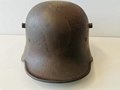 1.Weltkrieg Stahlhelm Modell 1916,  original lackiert, eingefettet