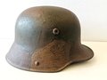 1.Weltkrieg Stahlhelm Modell 1916,  original lackiert, eingefettet