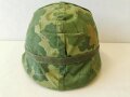U.S. 1970´s steel helmet with Mitchell cover ( dated 74 ) , used