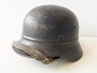 Stahlhelm Luftschutz, Originallack, Emblem entfernt....