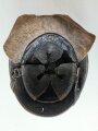 Stahlhelm Niederlande M38 Nederlandse Spoorwegen ( Bahn ), original lackiert