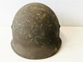 Bundeswehr , Stahlhelm alter Art für Fallschirmtruppen