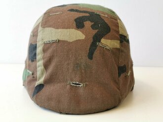 U.S. PASGT Helmet, used, complete. Lieferung nur...