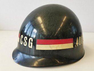 U.S. Helmet liner Labor service "CSG" uncleaned