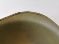 U.S. WWII steel helmet shell, overpainted