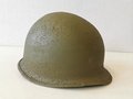 U.S. WWII steel helmet shell, overpainted