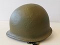 U.S. WWII steel helmet shell, overpainted