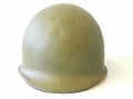 U.S. WWII steel helmet shell, overpainted