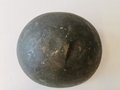 U.S. WWII steel helmet shell, overpainted