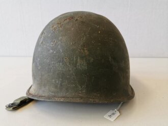 U.S. WWII steel helmet shell, original paint ?