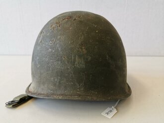 U.S. WWII steel helmet shell, original paint ?