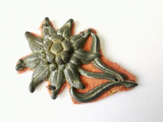 Edelweiss für Gebirgstruppen, hier für eine SA...