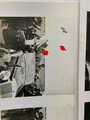 Raumbildalbum "Hitler Mussolini" der Staatsbesuch des Führers in Italien. Guter Zustand, folgende Raumbilder fehlen: 1-24, 41, 43,44, 47, 48, 55, 95