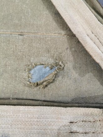 Rucksack für Gebirgstruppen mit Innenliegendem Metallrahmen, stark getragenes Stück mit Reichsbetriebsnummer