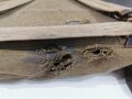 Rucksack für Gebirgstruppen mit Innenliegendem Metallrahmen, stark getragenes Stück mit Reichsbetriebsnummer