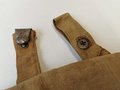 1.Weltkrieg Brotbeutel, Kammerstück datiert 1916, ungereinigtes Stück