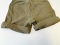 Afrikakorps, kurze Tropenhose für Heeresangehörige, getragenes Stück in gutem Zustand