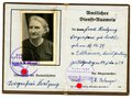 Amtlicher Dienstausweis , ausgestellt 1944 von der Gemeinde Großetzenberg