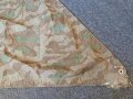 Zeltbahn 31 der Wehrmacht, stark getragenes Stück